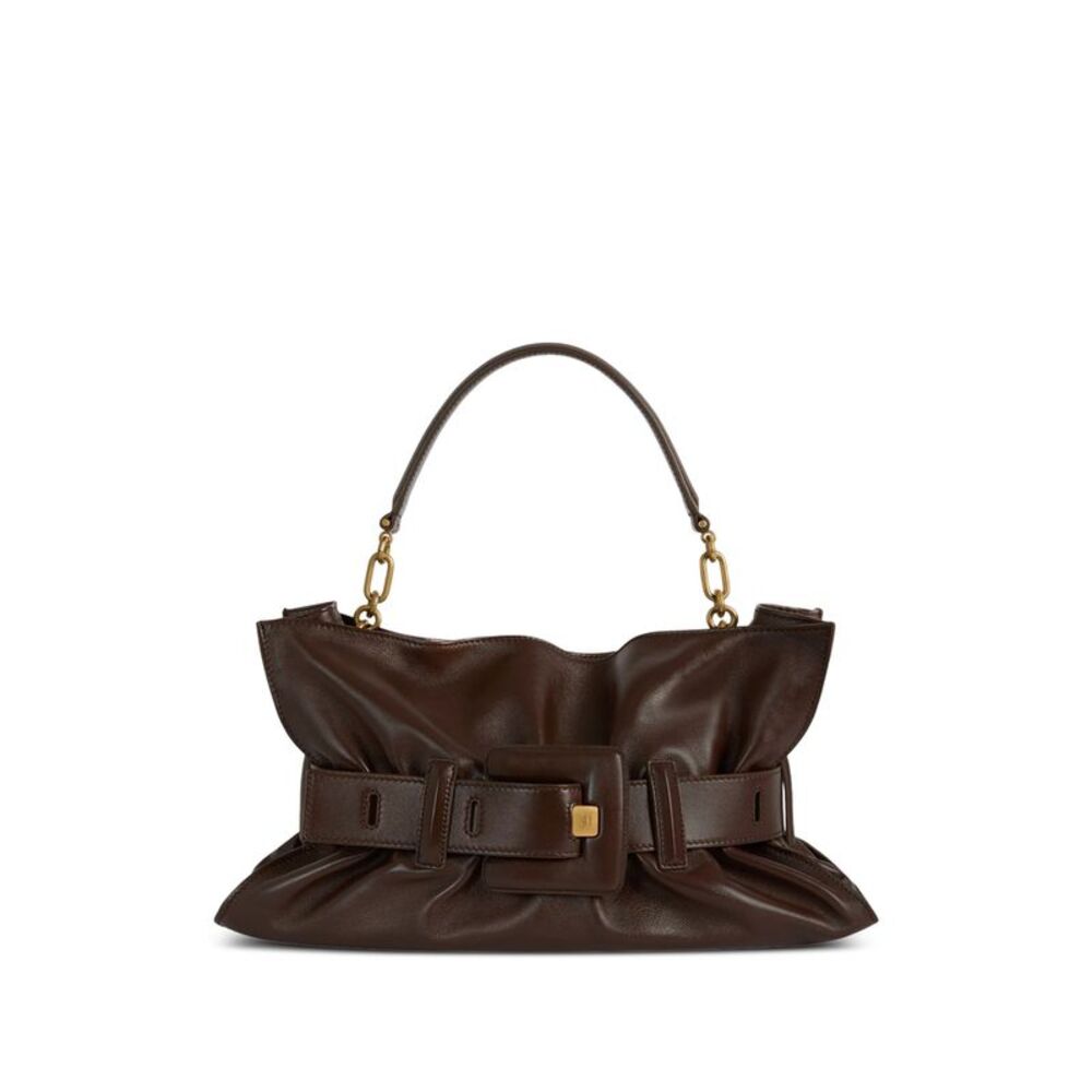 Balmain Brown Shoulder Bags Women